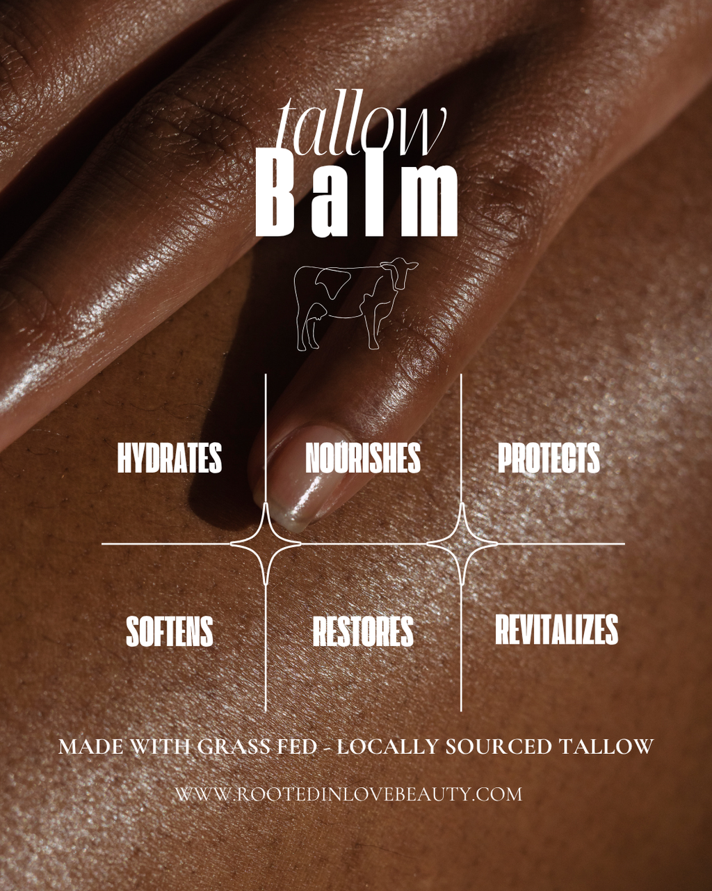 Tallow Balm (frankincense + lavender)